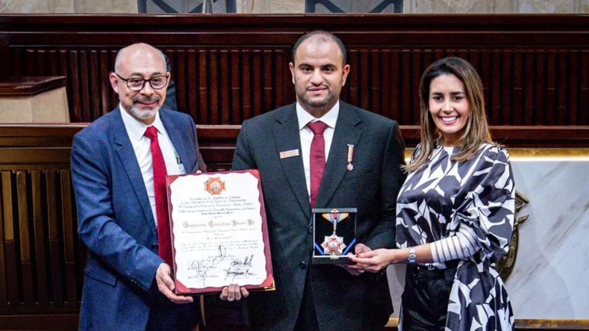 Fundación catarí EAA galardonada por el Congreso de Colombia