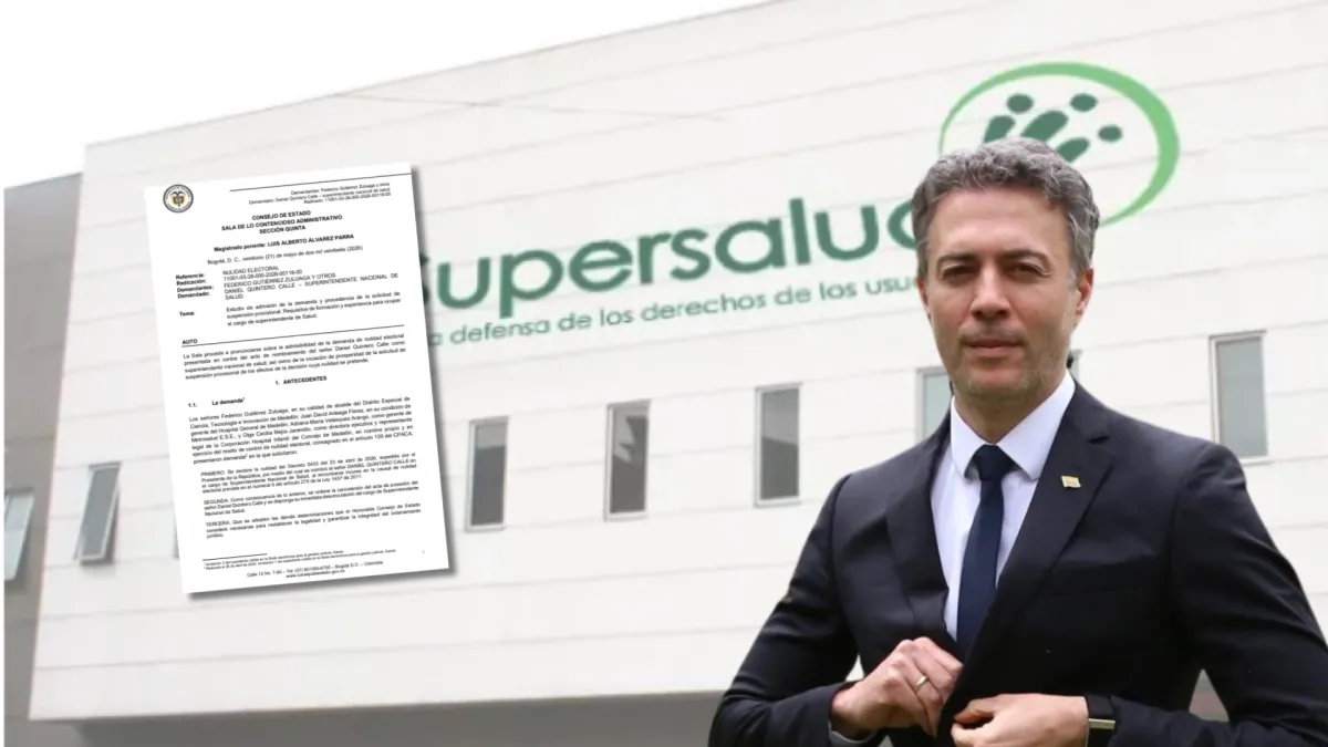 Consejo de Estado admite demanda contra nombramiento de Quintero en Supersalud