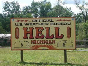 Hell, Michigan: el pueblo más diabólico de EE.UU. en venta por $625,000