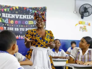 La profesora que lleva el palenquero a las aulas de Cartagena
