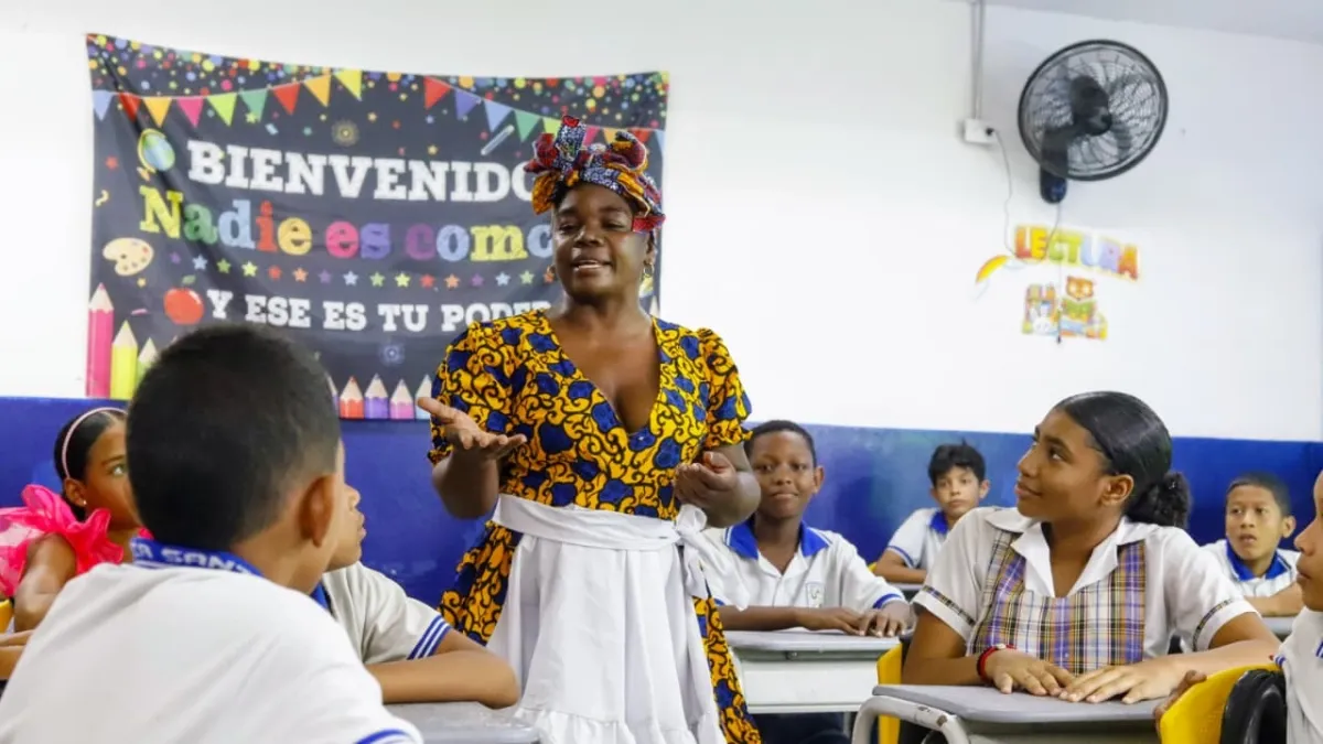 La profesora que lleva el palenquero a las aulas de Cartagena