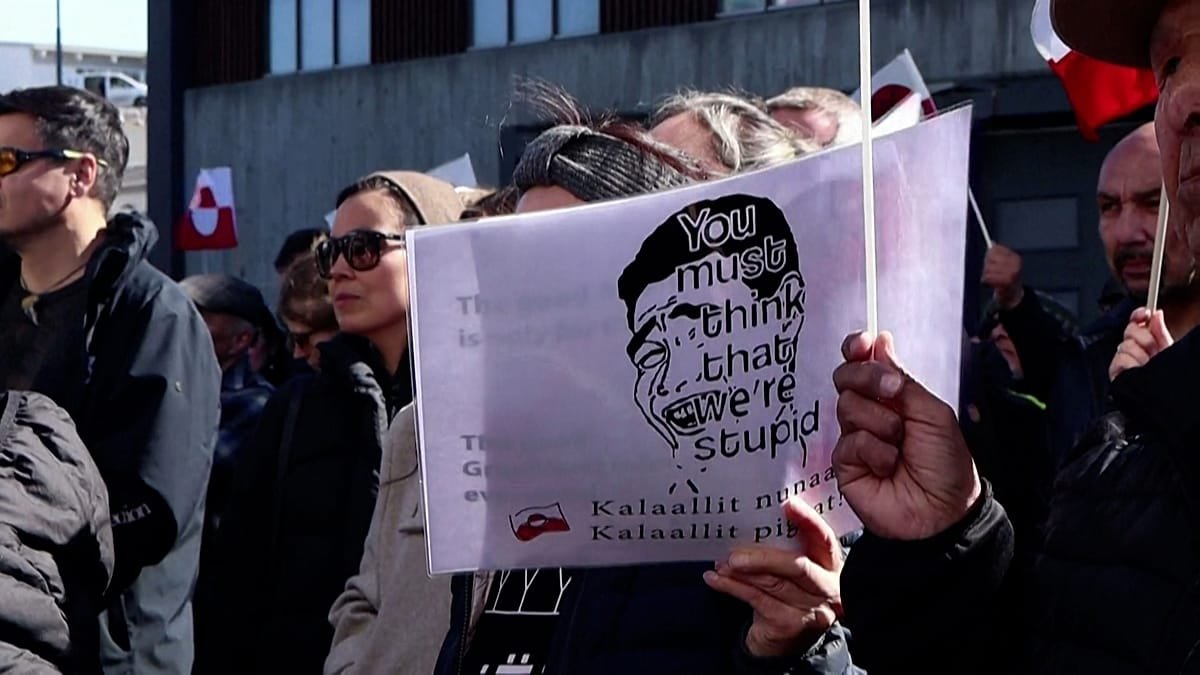 Groenlandia dice no a EE.UU.: protestas contra presencia militar