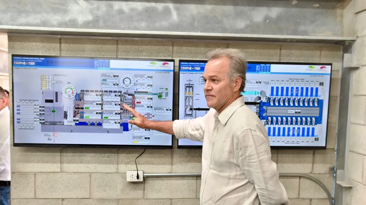 Promigás lleva gas natural a 155.000 hogares en Perú con planta térmica