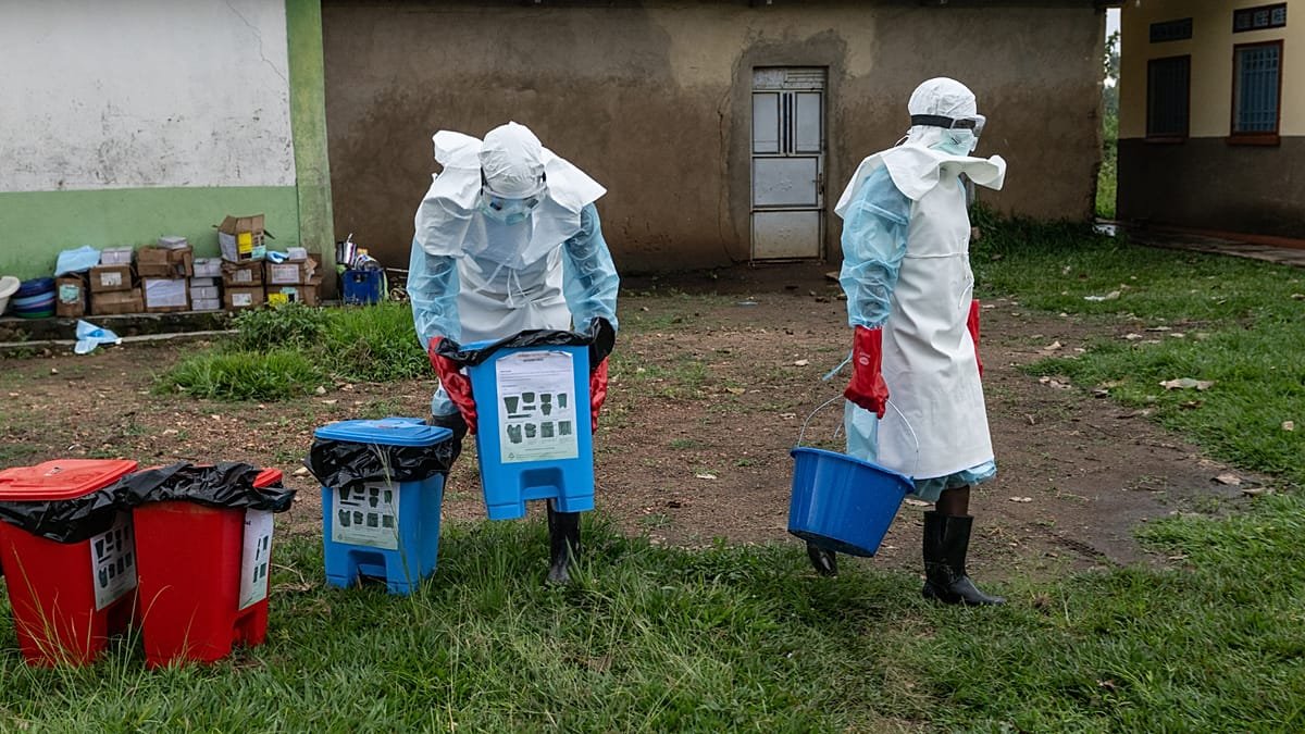 OMS eleva a muy alto el riesgo por brote de ébola en RD Congo