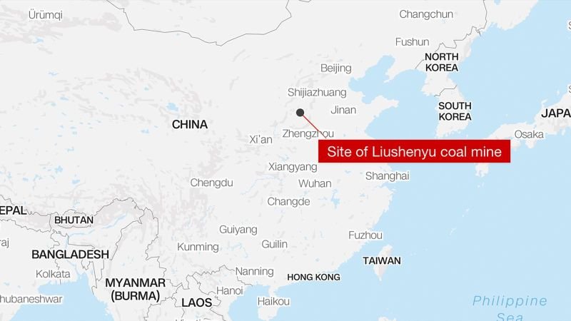 Tragedia minera en China: 4 muertos y 90 atrapados por monóxido de carbono