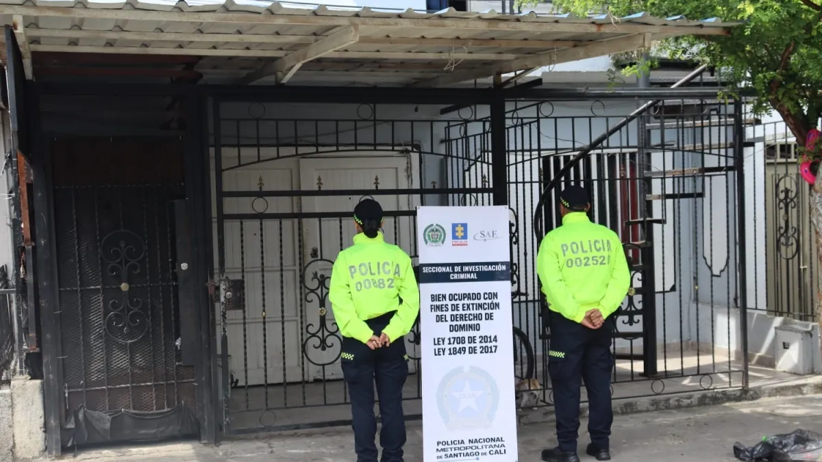 Extinción de dominio en Cali: 6 casas de ‘los Chachos’ valoradas en $1.553 millones