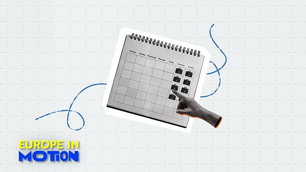 ¿Dónde se trabaja más los fines de semana en Europa?
