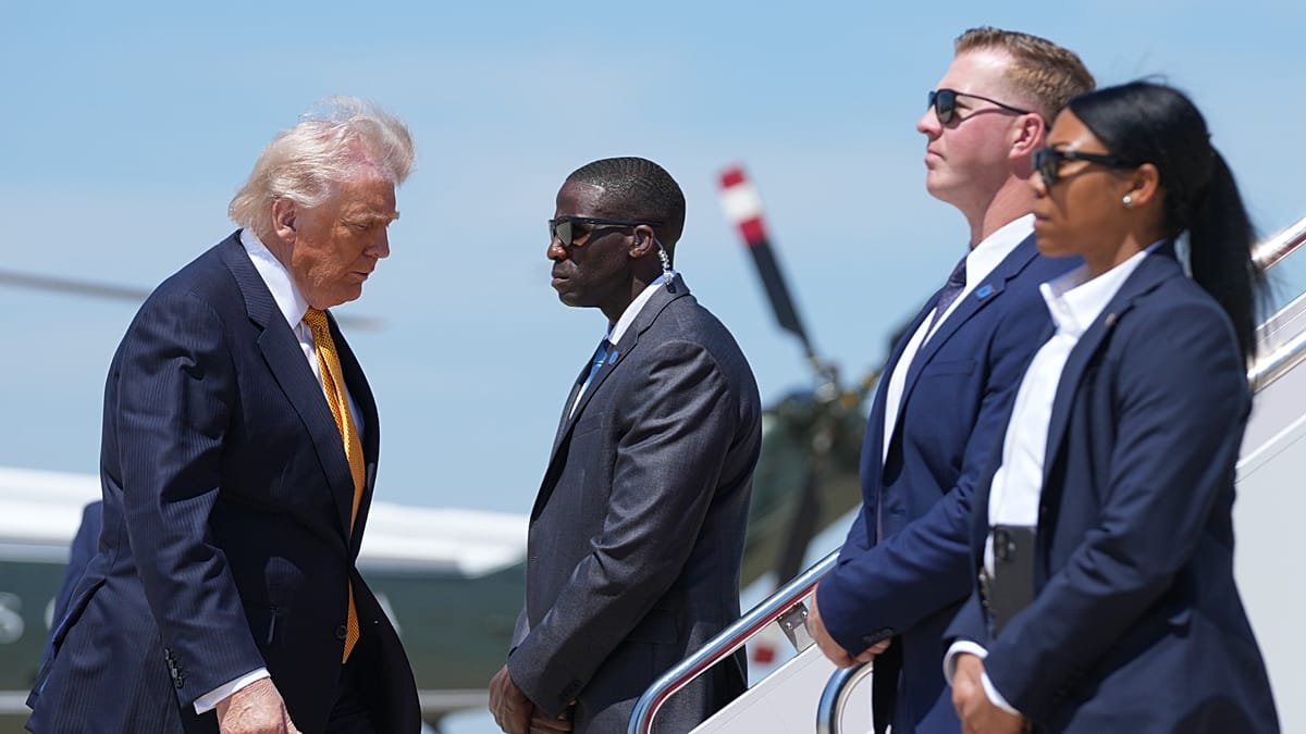 Trump viaja a China con Musk, Cook y Huang para negociar comercio e IA