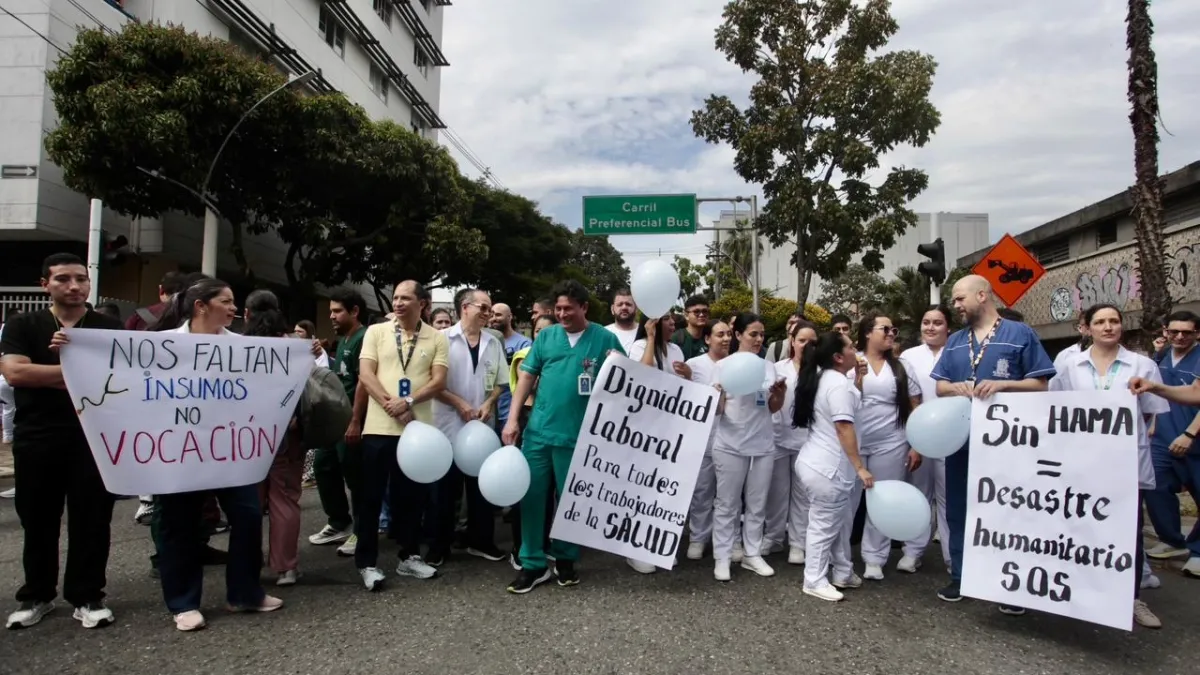 Crisis en el Hospital Alma Máter: sin salarios ni insumos en Antioquia