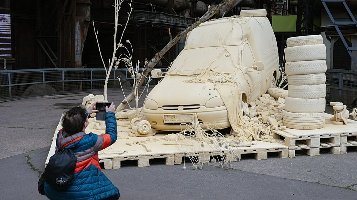 La Bienal de Arte Urbano transforma la acería de Völklingen