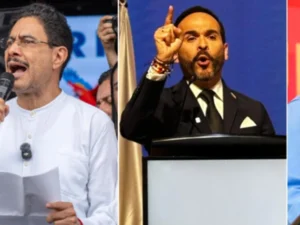 Cepeda, De la Espriella y Valencia: los candidatos que Colombia rechaza