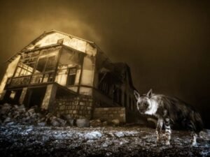 Foto de hiena fantasmal gana el Wildlife Photographer of the Year 2025