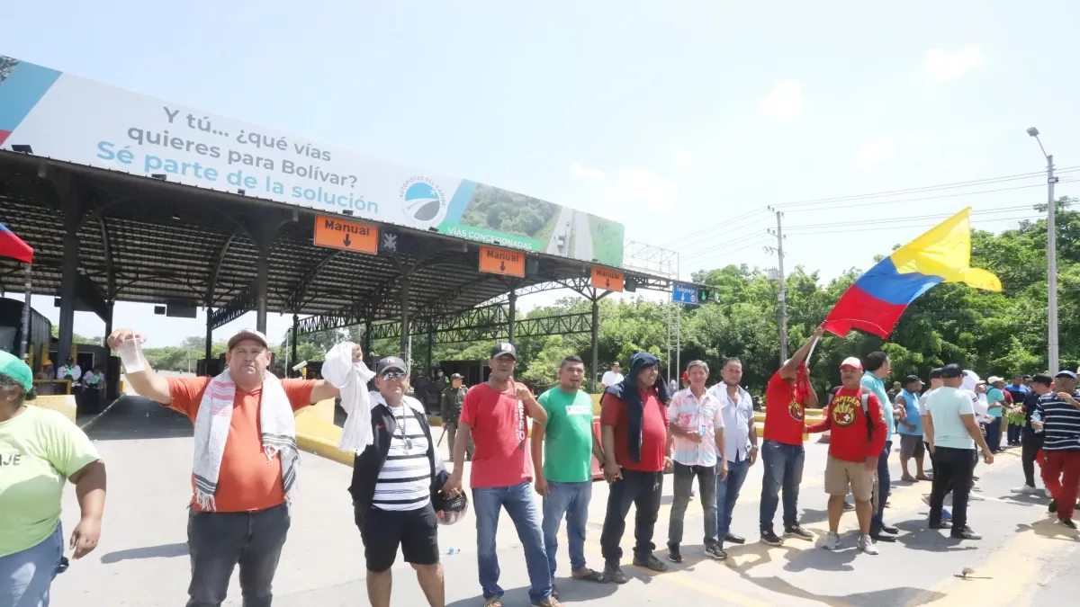 Turbaco exige eliminar el peaje: cinco propuestas de las comunidades