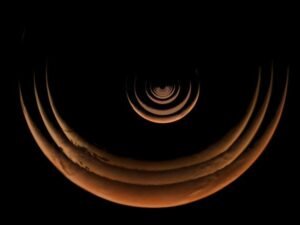 Misión Psyche de NASA usa Marte como trampolín hacia asteroide metálico