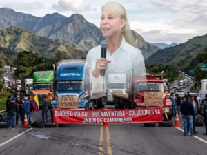 Bloqueo en vía a Buenaventura: pérdidas de $40.000 millones en 4 días