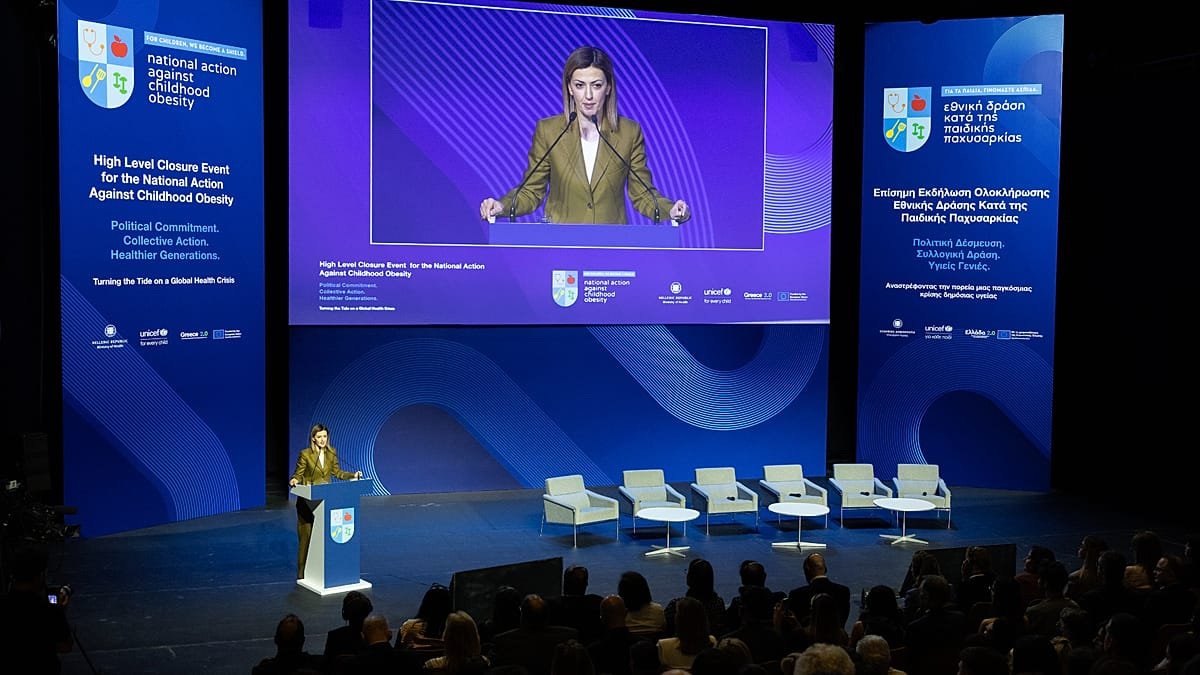Grecia, modelo mundial en la lucha contra la obesidad infantil
