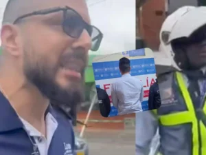Condenado a 3 años de prisión agresor racista de agente en Cali