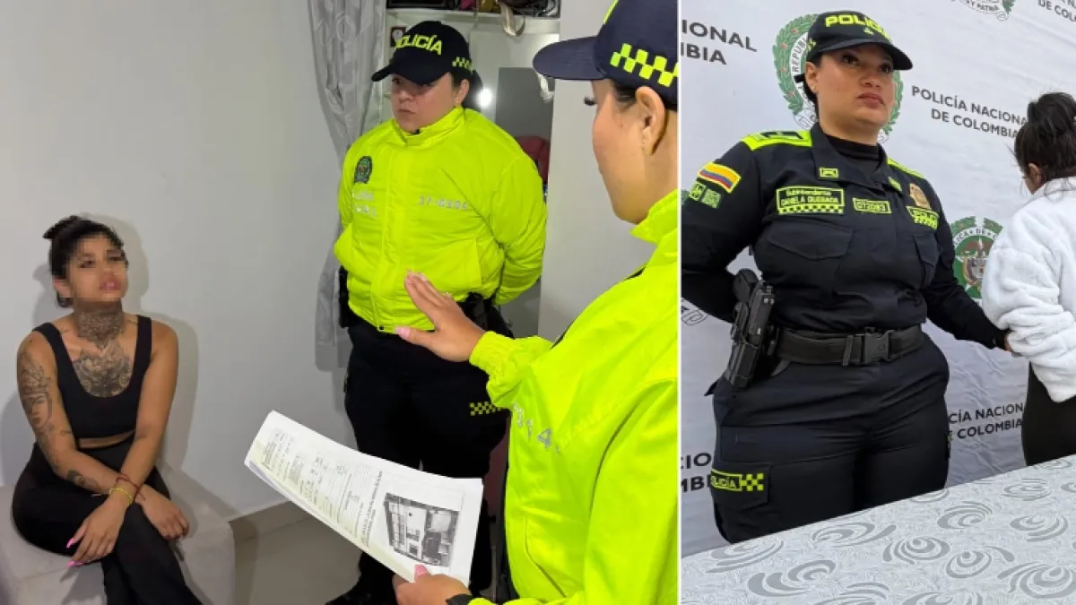 Capturan a influencer Valentina Mor por robar y drogar turistas en Colombia