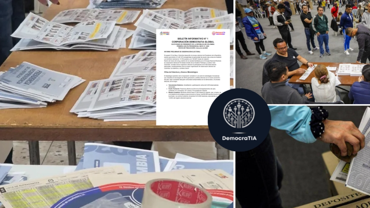 DemocraTIA Global vigila elecciones en Colombia con 8.405 observadores