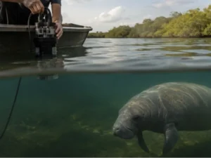 Joven colombiano gana premio de National Geographic por salvar manatíes