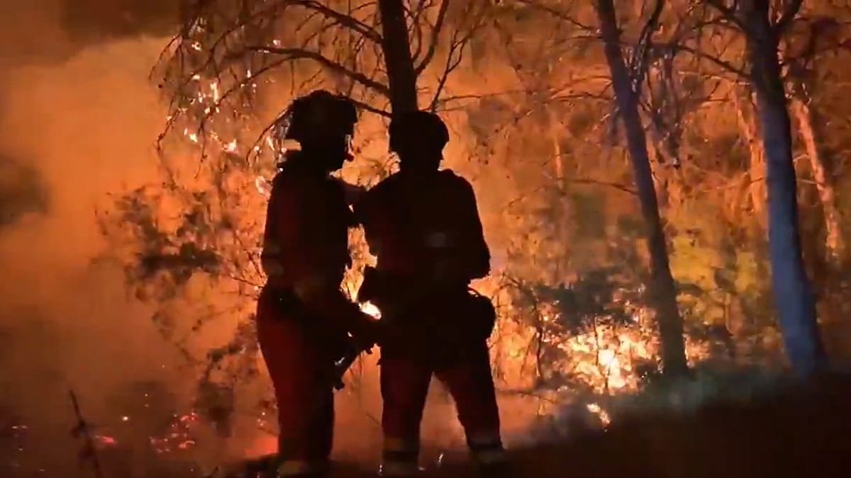 Incendio en Murcia: la UME despliega 200 militares en El Valle-Carrascoy