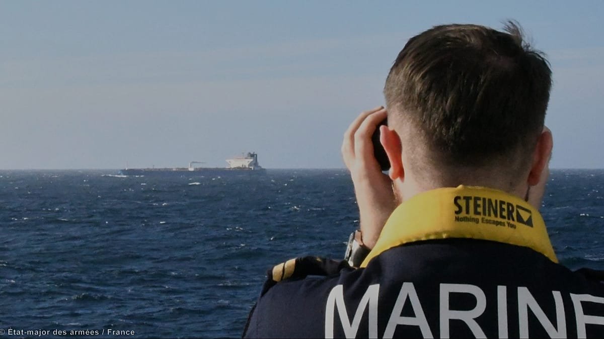 Francia captura cuarto petrolero de la flota fantasma rusa en Bretaña