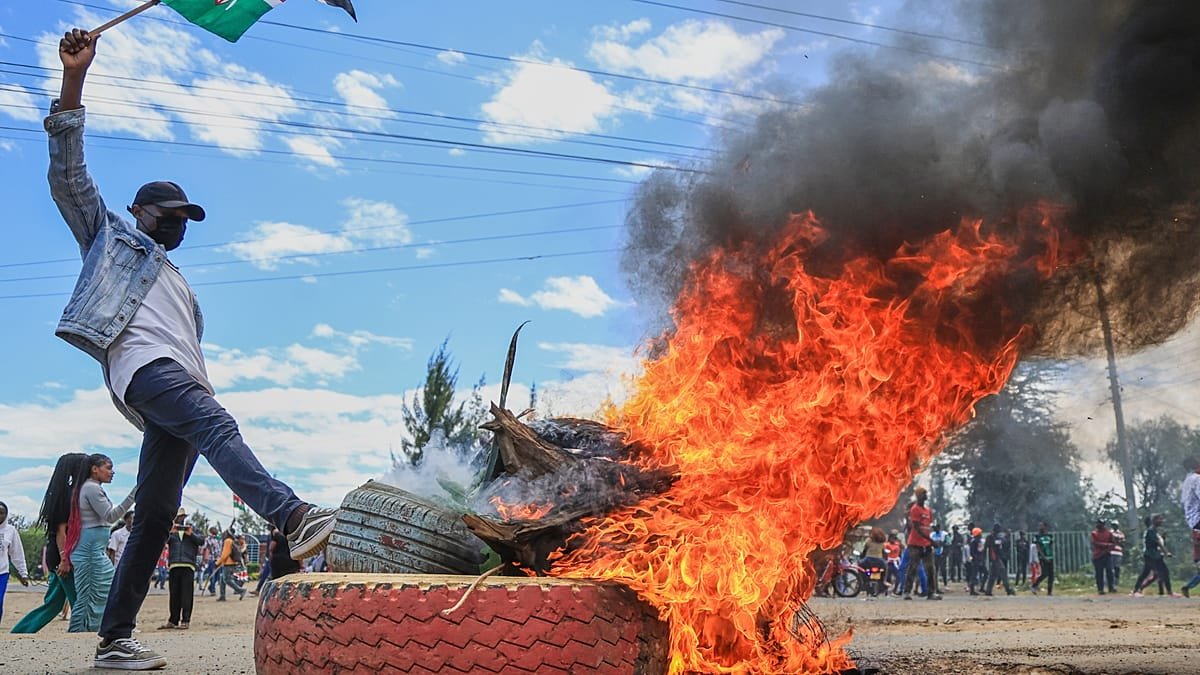 Dos muertos en protestas contra centro de cuarentena de ébola en Kenia
