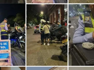 Agentes de tránsito atacados con piedras en Cali al atender carro sin frenos