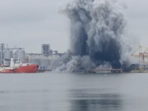 Dron ucraniano explota en el mayor puerto de Rumania: alerta máxima