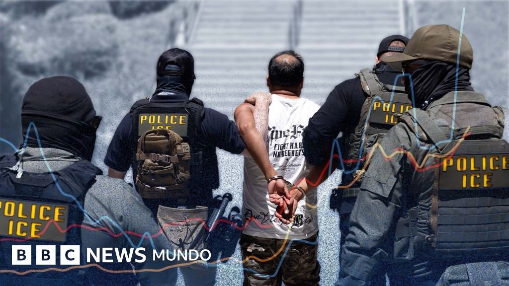 ICE detuvo a 50.925 migrantes en agosto bajo la nueva política de…