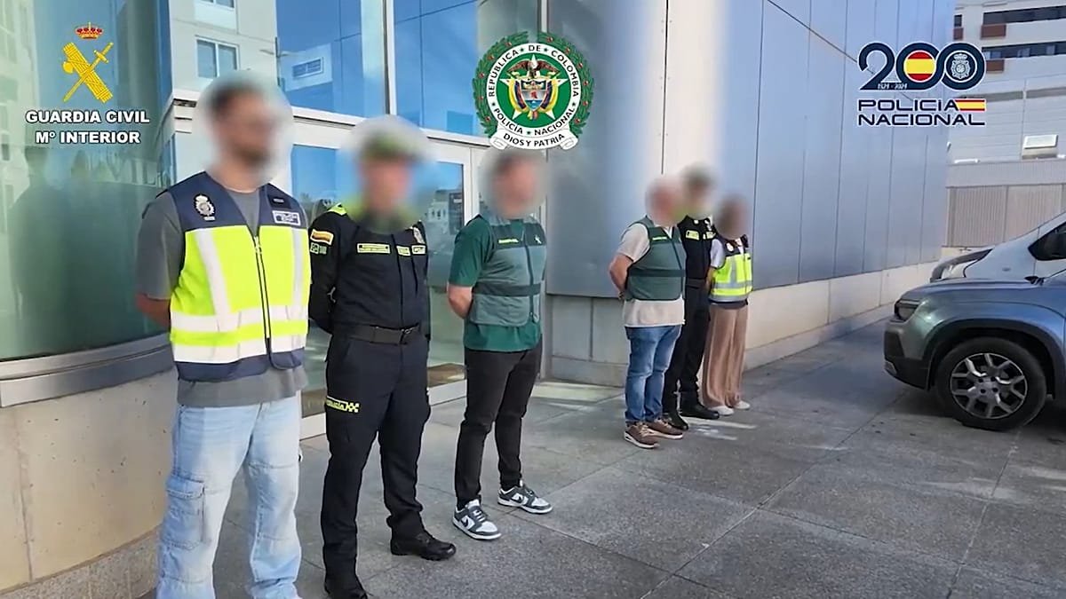 Cae una red que atraía víctimas en Colombia para explotarlas en España
